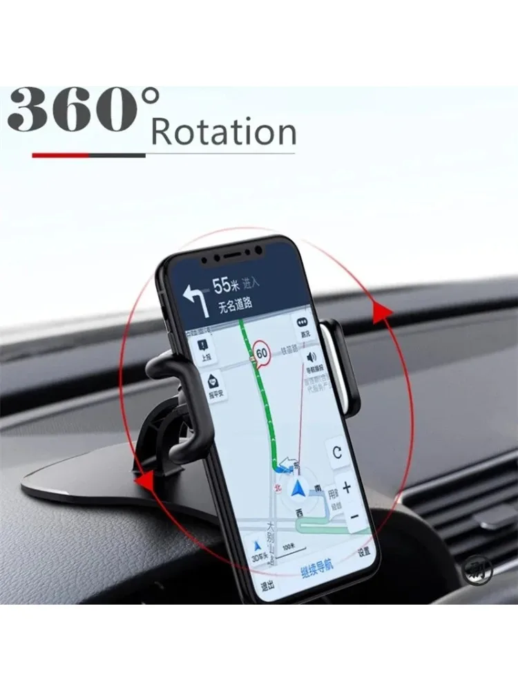 Universelle 360° Drehbare Auto-Handyhalterung für Armaturenbrett, Auto-Grip-Halterung für Mobiltelefone, Handy-Stützhalterung