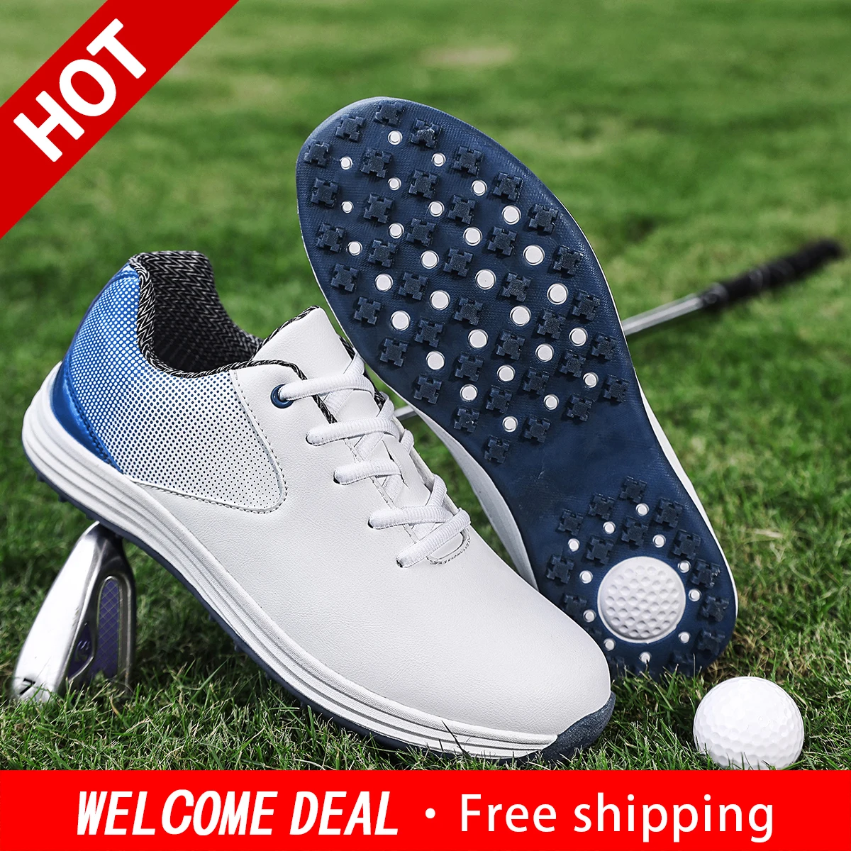 Golf Shoes for Fashionable Outdoor Use for Both Men and Women, With Anti-Slip Design, Suitable for Mountain Climbing and Hiking