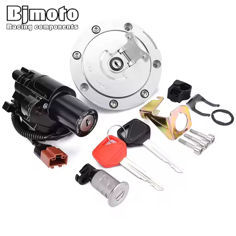 CBR 1000 Fuel Gas Cap Ignition Switch Seat Lock with Key Kit For Honda CBR1000 CBR1000RR Fireblade 35010-MEL-670 2004-2007