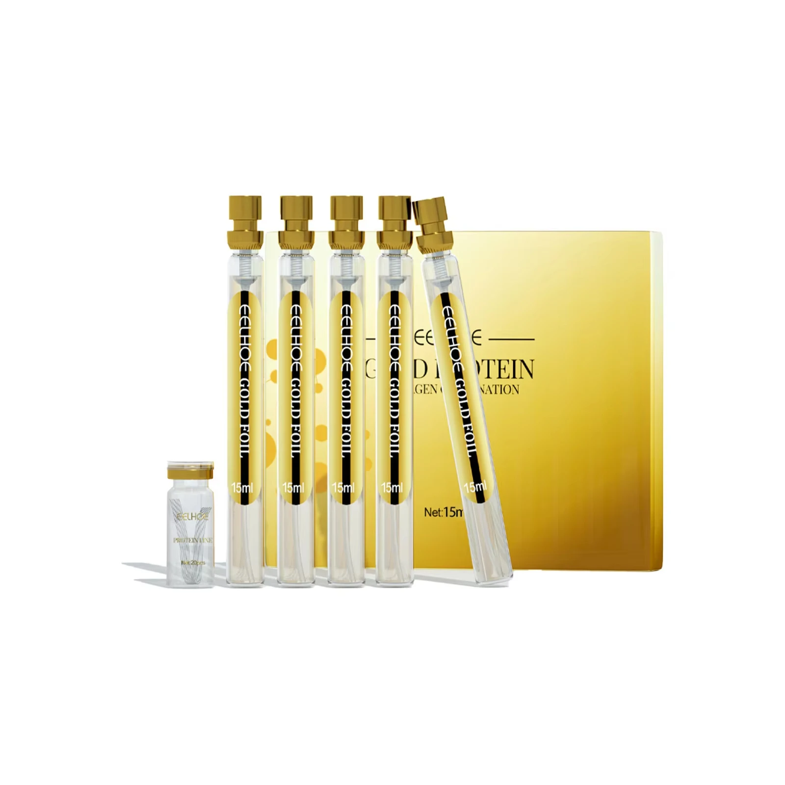 Collagen Protein Thread Instant Wrinkle Remover Serum Set Lifting Firming Soluble Absorbable Face Filler Anti-aging Skin Care