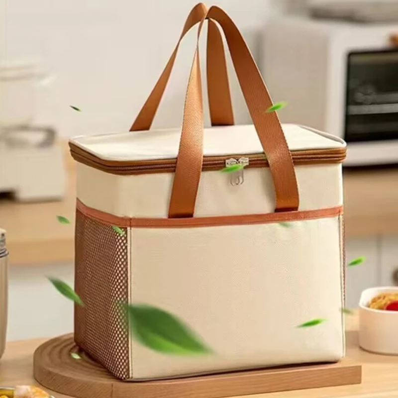 

Outdoor Camping Storage Bag Camping Picnic Tool Cooler Lunch Box Thermal Bag Travel Tableware Handbag Insulated Bag for Portable