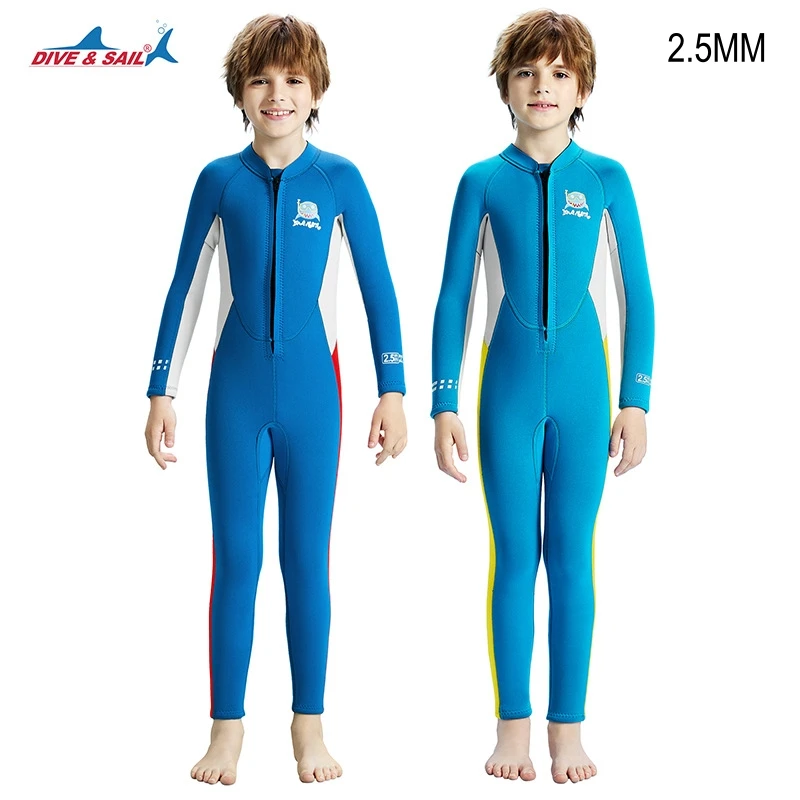 

2.5MM Kids Neoprene UnderWater Hunting Spearfishing Water Sports Swim WetSuit Scuba Keep Warm Snorkeling Kayaking Diving Suit