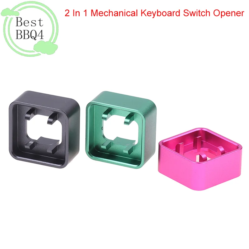 (BBQ4)1Pc 2in1 CNC Metal Switch Opener Shaft Opener For Kailh Cherry Gateron Switch Tester
