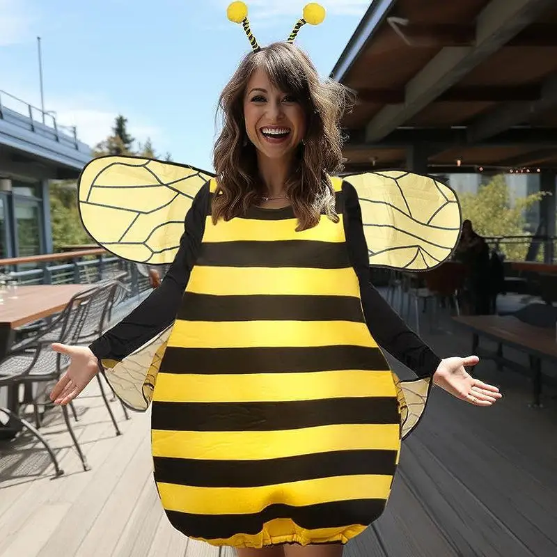 

loween Little Bee Dr Performance Costumes Women's Traditional Clothing Stage Performance Outfits Spring 2025