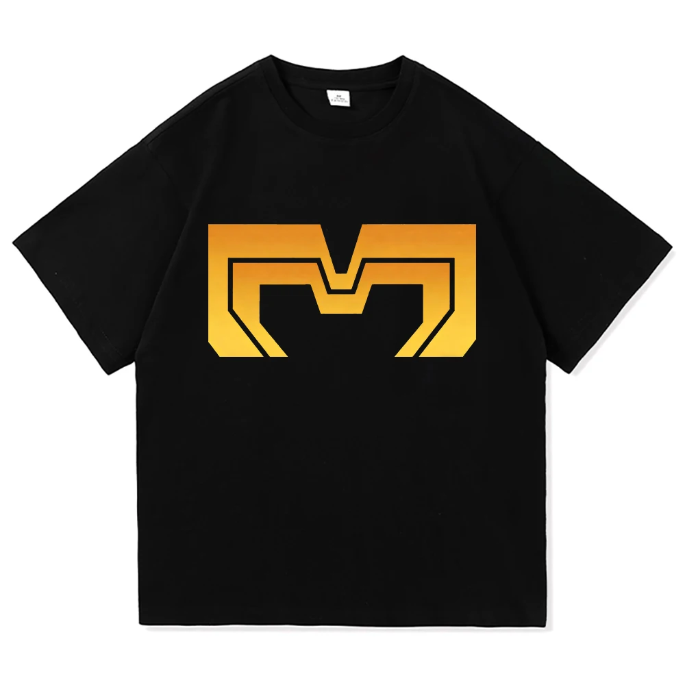 2025 لعبة جديدة ميكا رجل التي شيرت روبرت روبرتسون الرجال/النساء الملابس Harajuku بلوزات عالية الجودة القطن بلايز الذكور تيز خمر #2