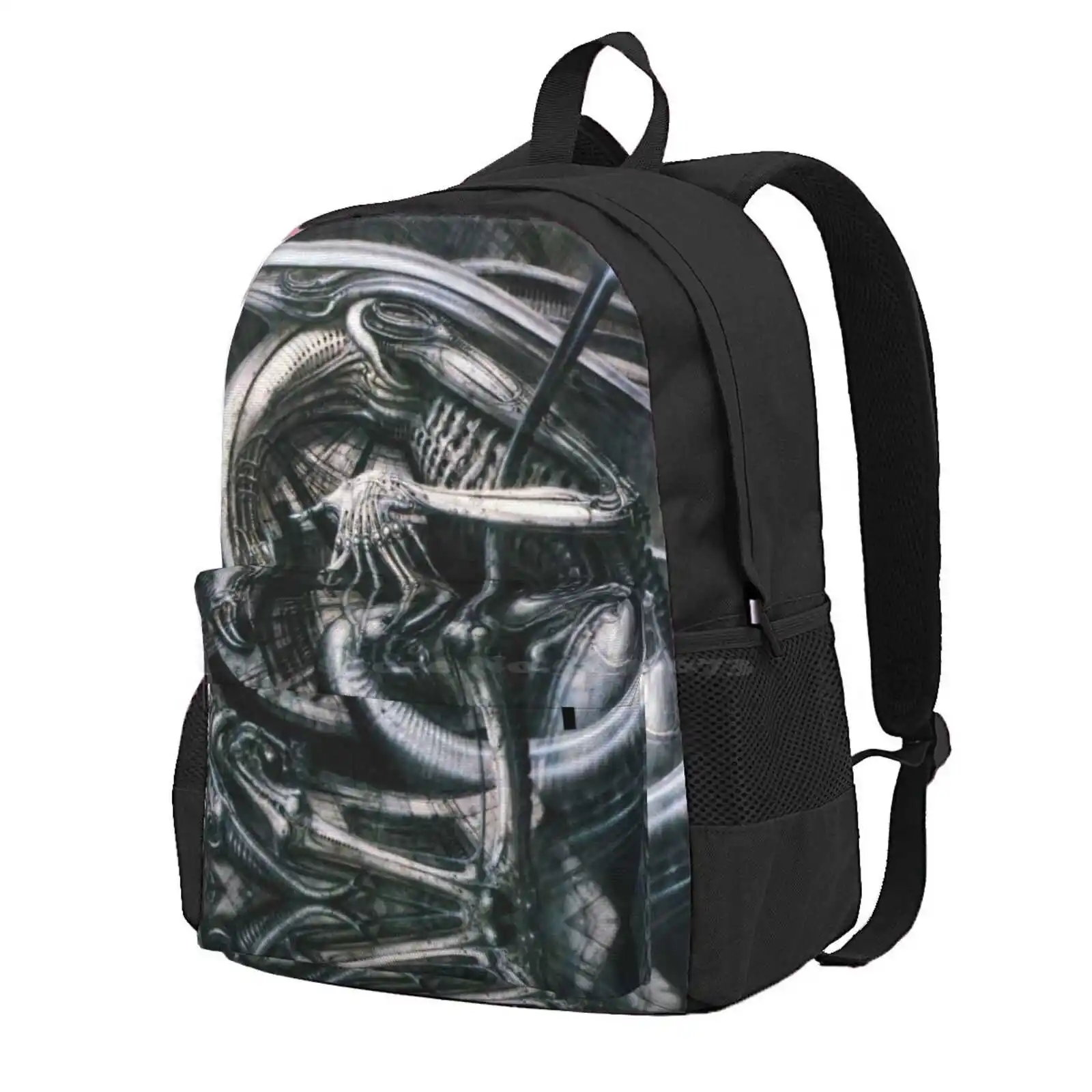 H.R. Giger - Xenomorph Hot Sale Schoolbag Backpack Fashion Bags H R Giger Hr Giger Xenomorph Alien Spine Torso Monster