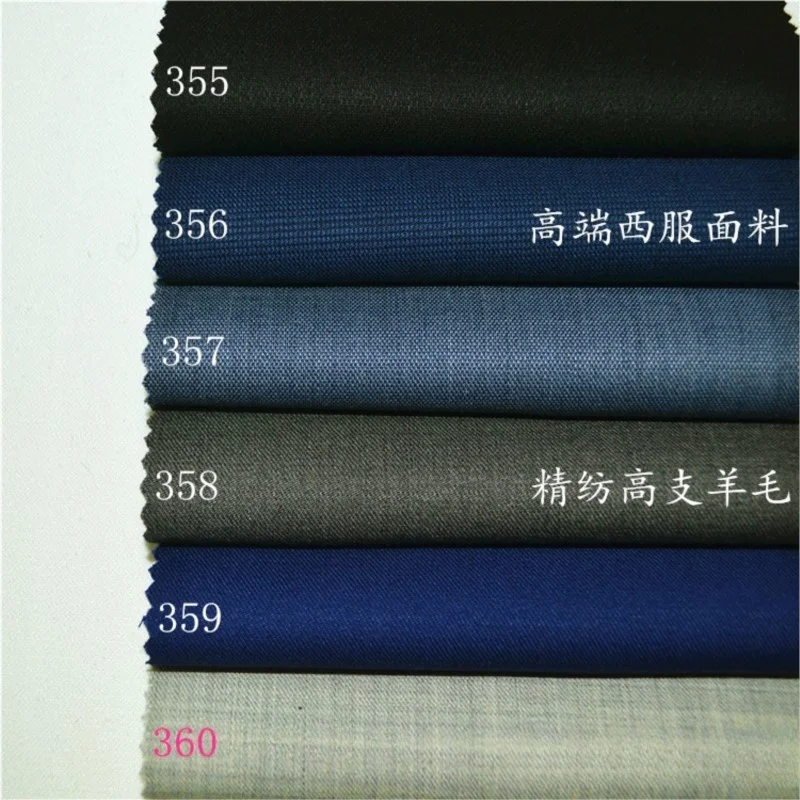 

The suit is made of fine-spun high-count blue fine grain sapphire medium white fabric for trousers and skirts