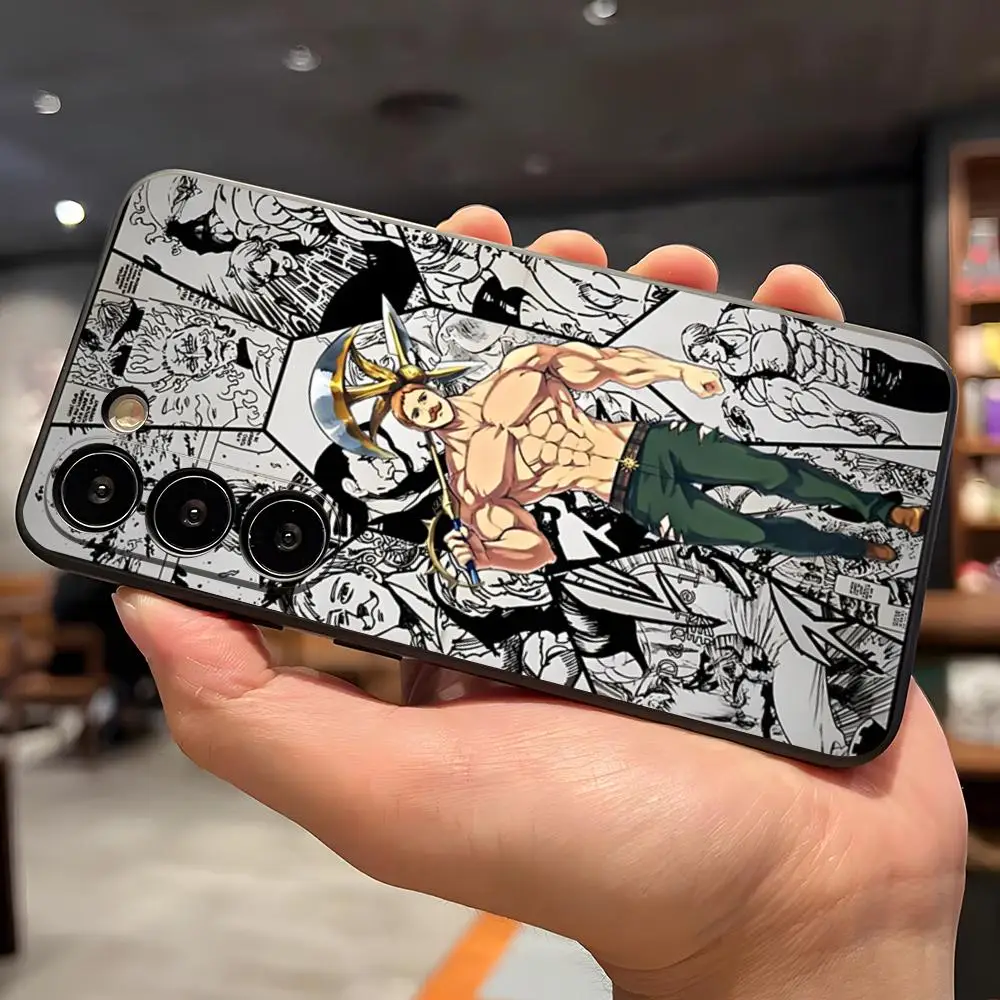 Funda de teléfono móvil Meliodas de siete pecados capitales para Samsung S25 Edge S24 S23 S22 S21 S20 Ultra Plus Fe Galaxy A54 A53 A34 A25