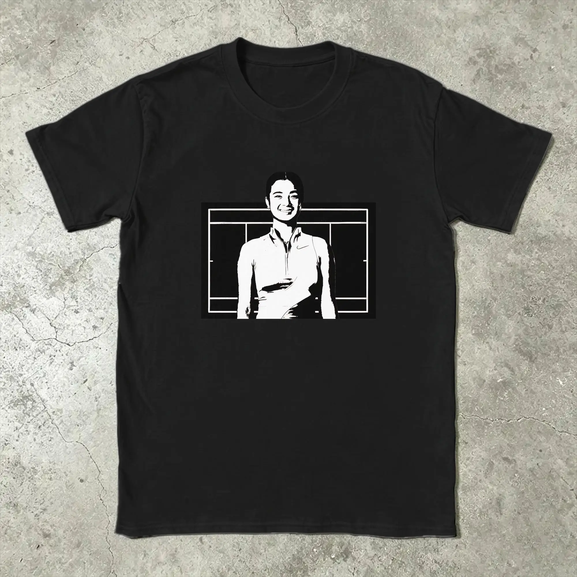Men's Tennis Player Alex Eala T Shirts  Cotton Clothing Funny Short Sleeve Crewneck Tee Shirt Graphic T-Shirts