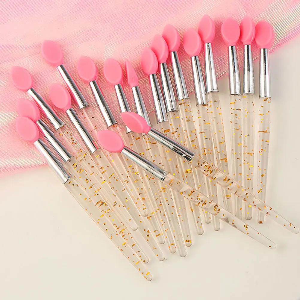 

20Pcs Silicone Lipstick Brushes Mini Makeup Applicators Soft Durable Lip Mask Lip Balm Pen for Easy Lipstick