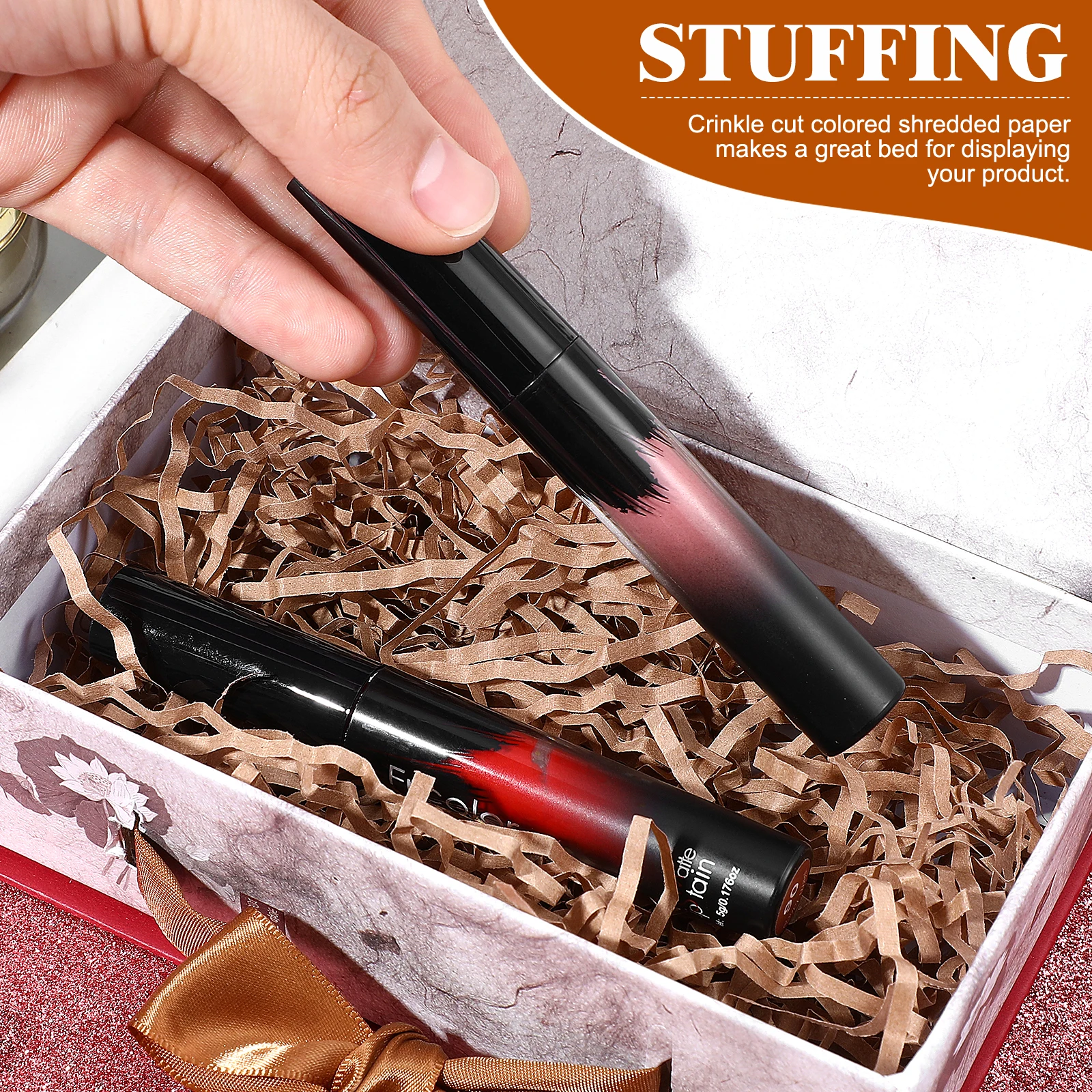 

Rafite Silk Shredded Paper for Gift Boxes Crinkle Cut Filler Lightweight Durable Reusable Packaging Decorative Protective Craft