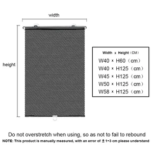 Versenkbare Jalousien für Raum, Para-Sol, Blackout, Ventosa, kein Schlag, Küche, Fenster 12 Hauptverkaufs Jalousien Roll Balkon - №7