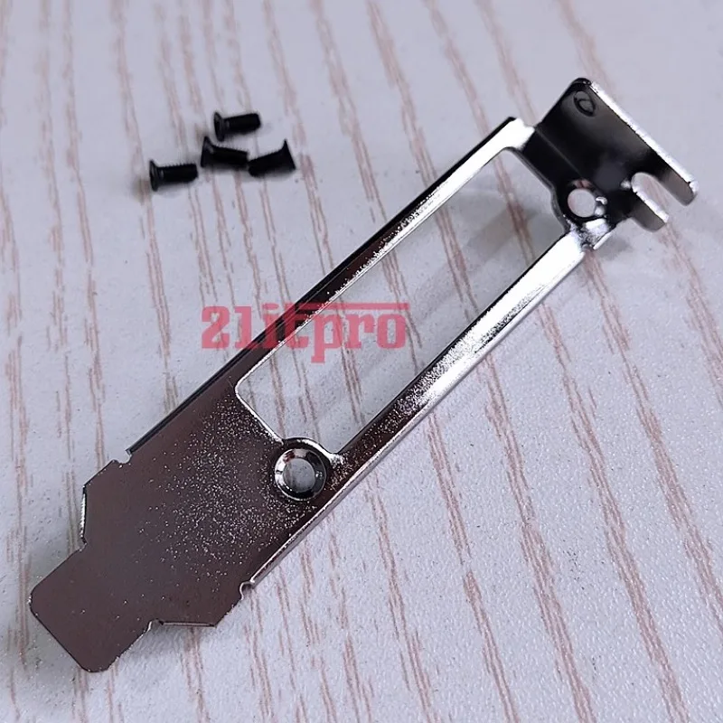 Placa trasera de escudo de E/S IO para NVIDIA TESLA A2 L4, deflector de tarjeta gráfica, bisel en blanco