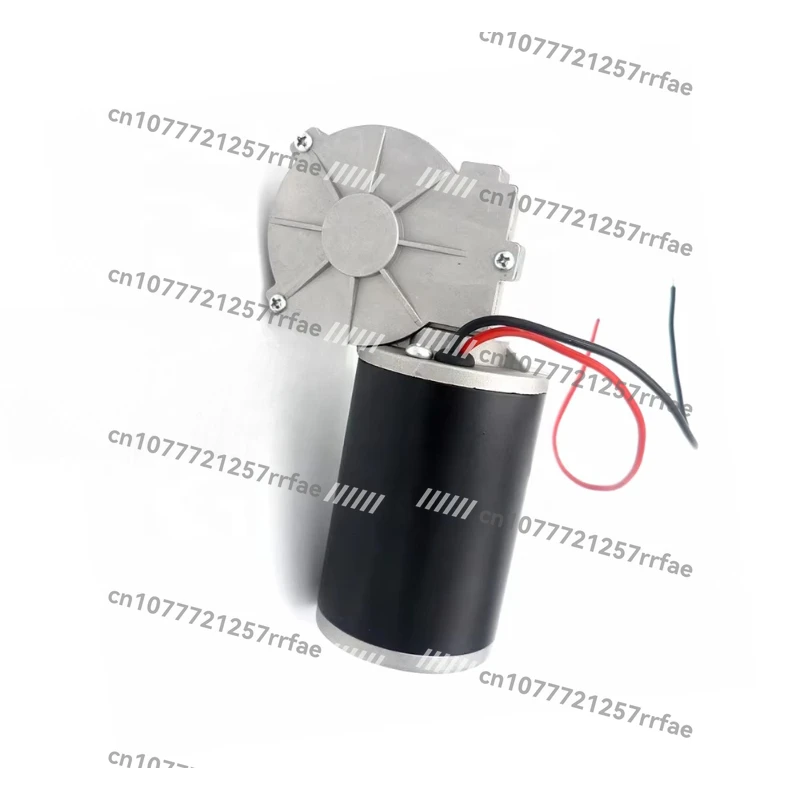 63JSX-63ZY 12V 24v miniature DC worm gear motor with hollow shaft, high torque and low noise