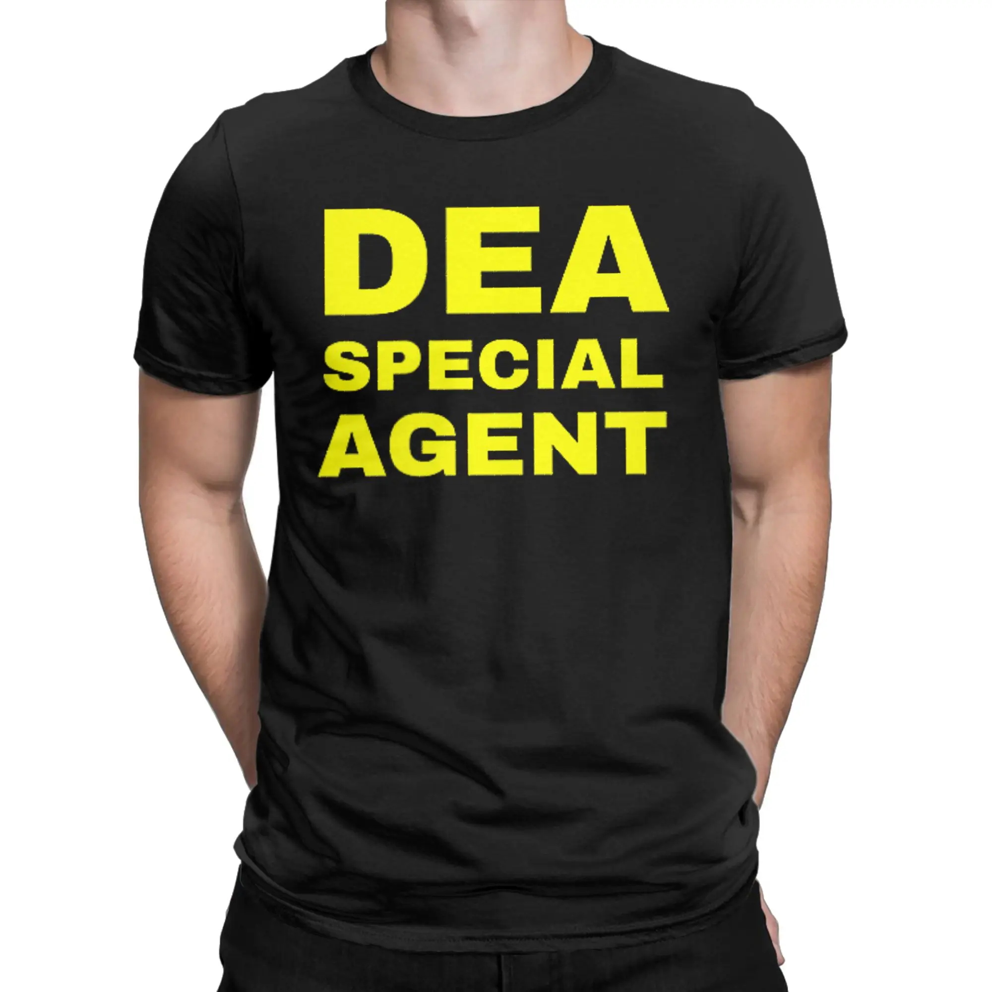 DEA Special Agent Drug Enforcement Administration T Shirt Pure Cotton T-Shirts For Men's Tshirt Short Sleeve Y2K Top Tees