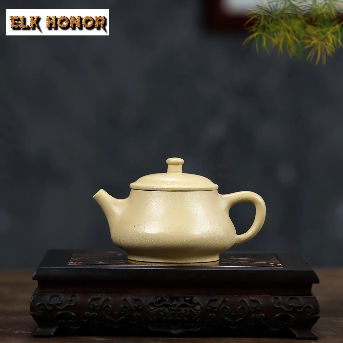 200ml Creative Yixing Purple Clay Teapots Handmade Widemouthed Stone Scoop Pot Raw Ore Benshan Green Mud Kettle Zisha Tea Set
