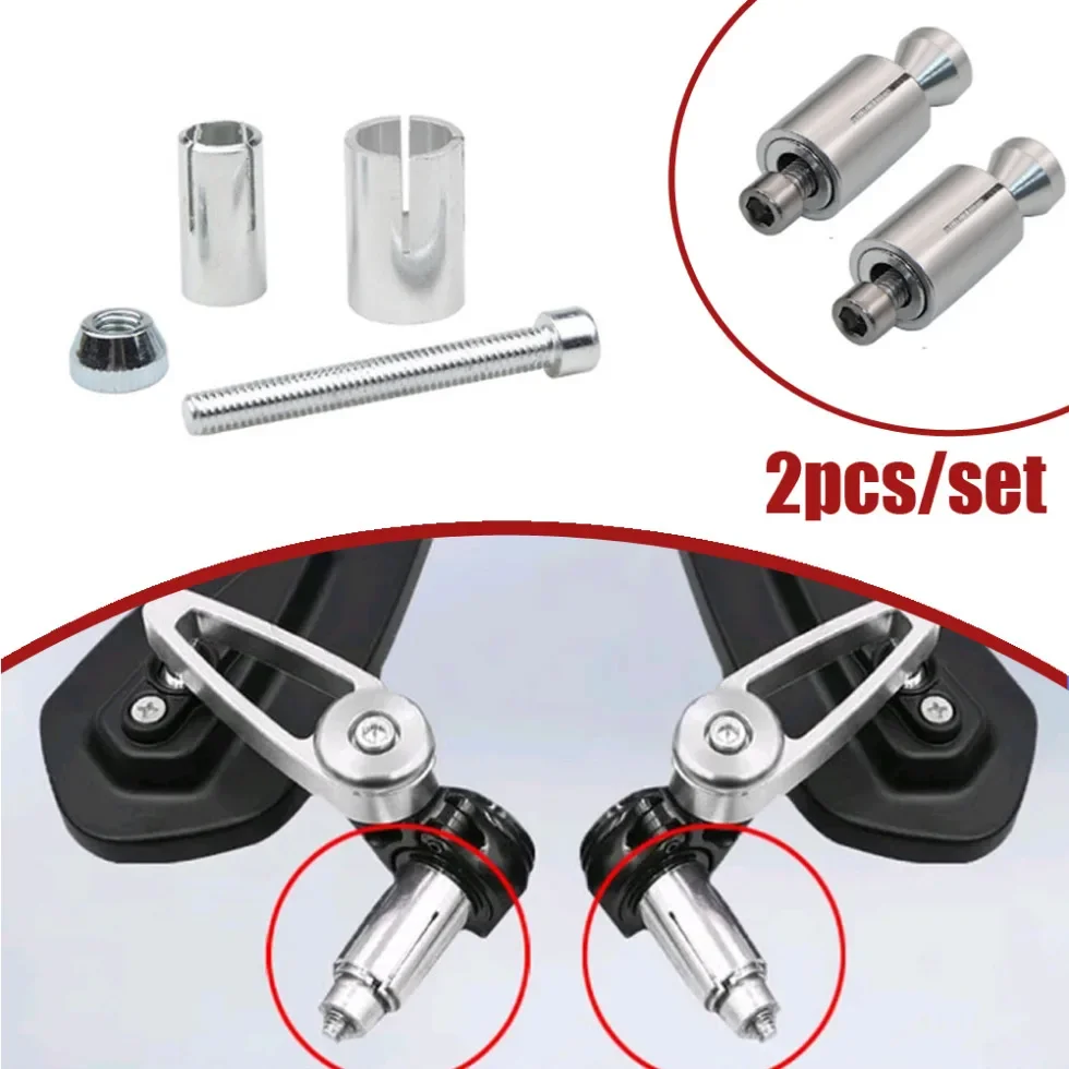 

2pcs Universal 13/19mm Expansion Screw Motorcycle Rearview Mirror End Plugs Screw Handle Bar Expand Screws Accessories