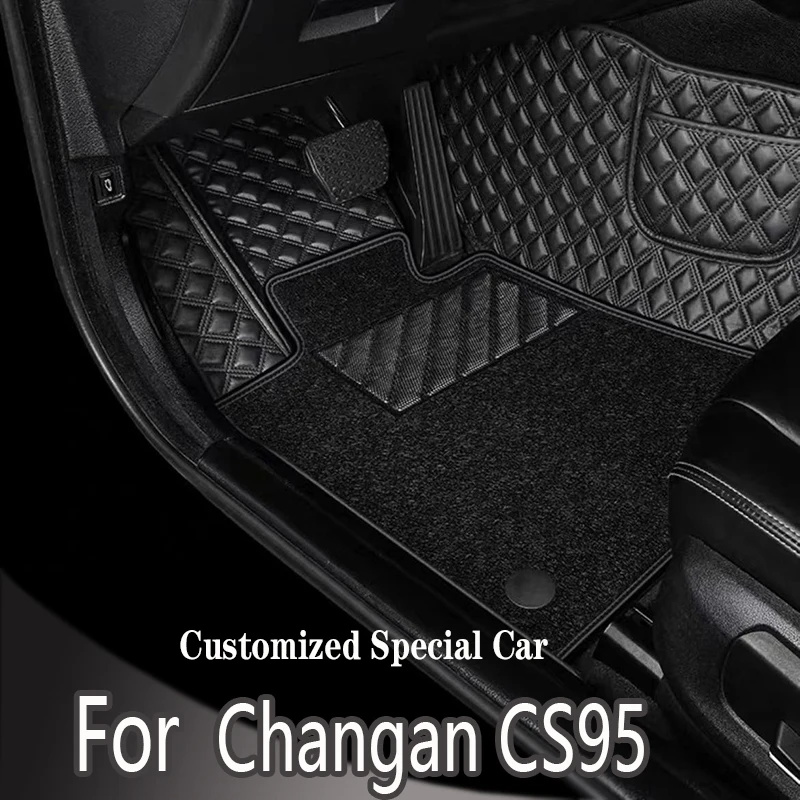 

Car Floor Mats For Changan CS95 2019 2020 2021 2022 2023 Custom Auto Foot Pads Automobile Carpet Cover Interior Accessories