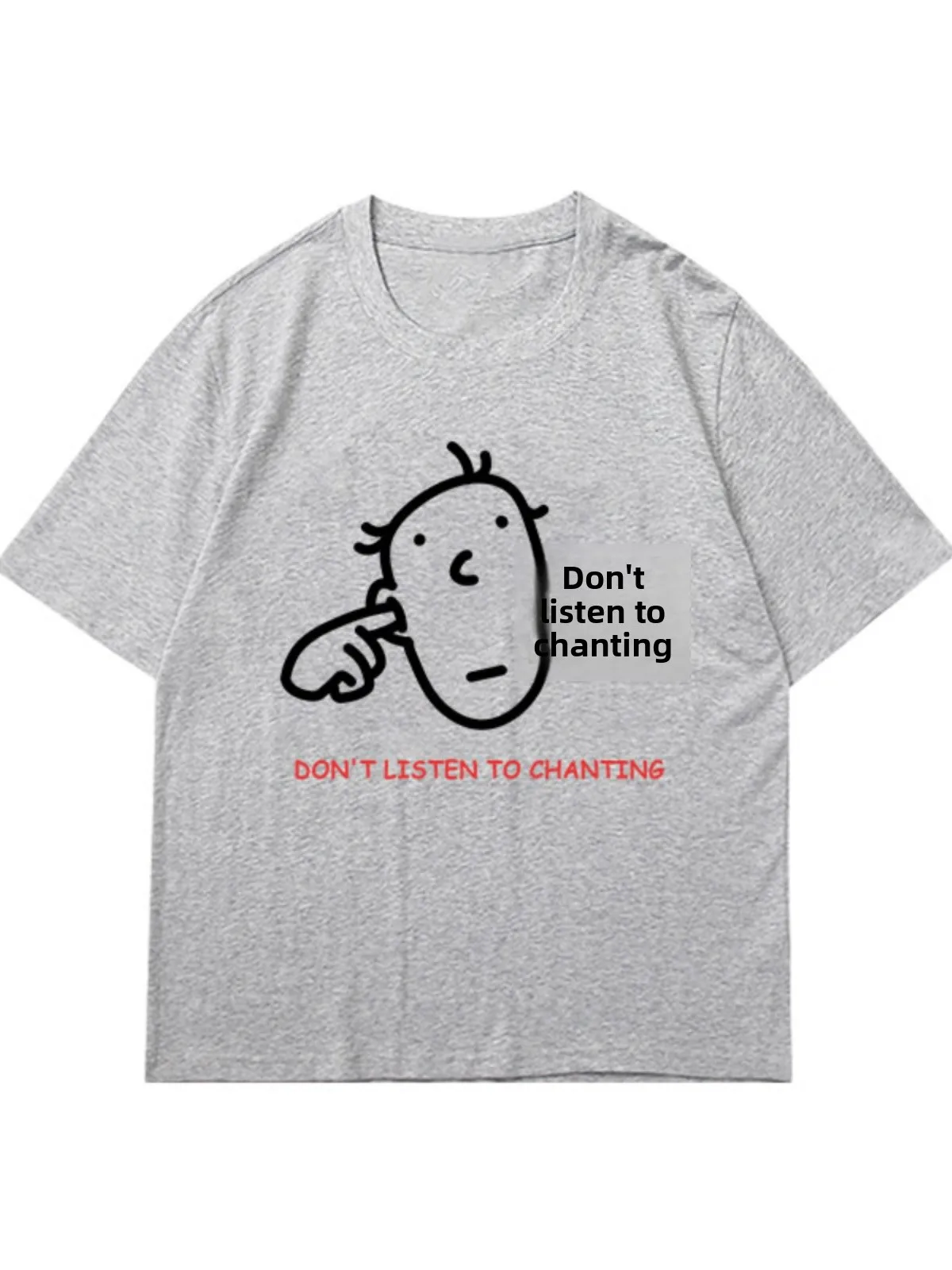 2024年夏 シックな香港風 オーバーサイズ ゆったり ホワイト シンプル オルト スヴェ Tシャツ 韓国風 通勤 プリント コットン 若々しい