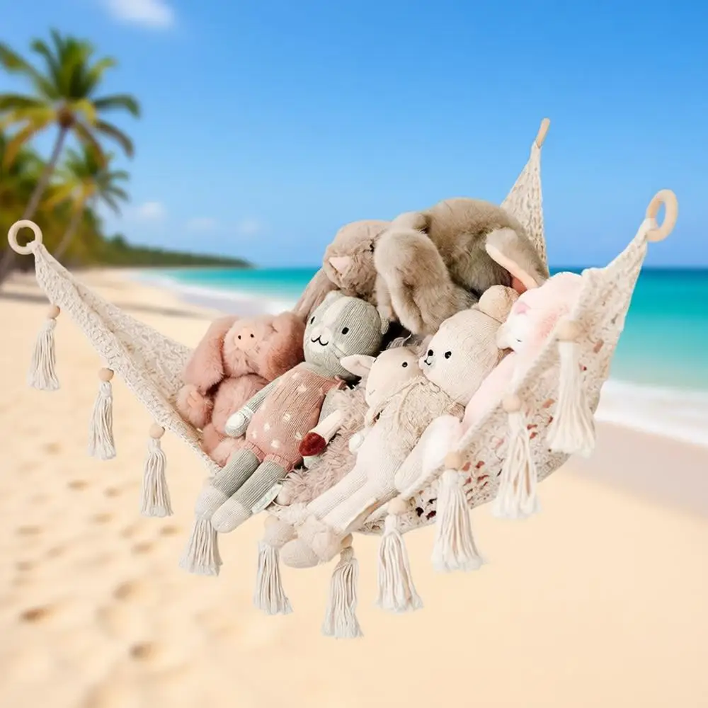 

Cozy Hanging Net for Plush Toys and Buttercream Decor