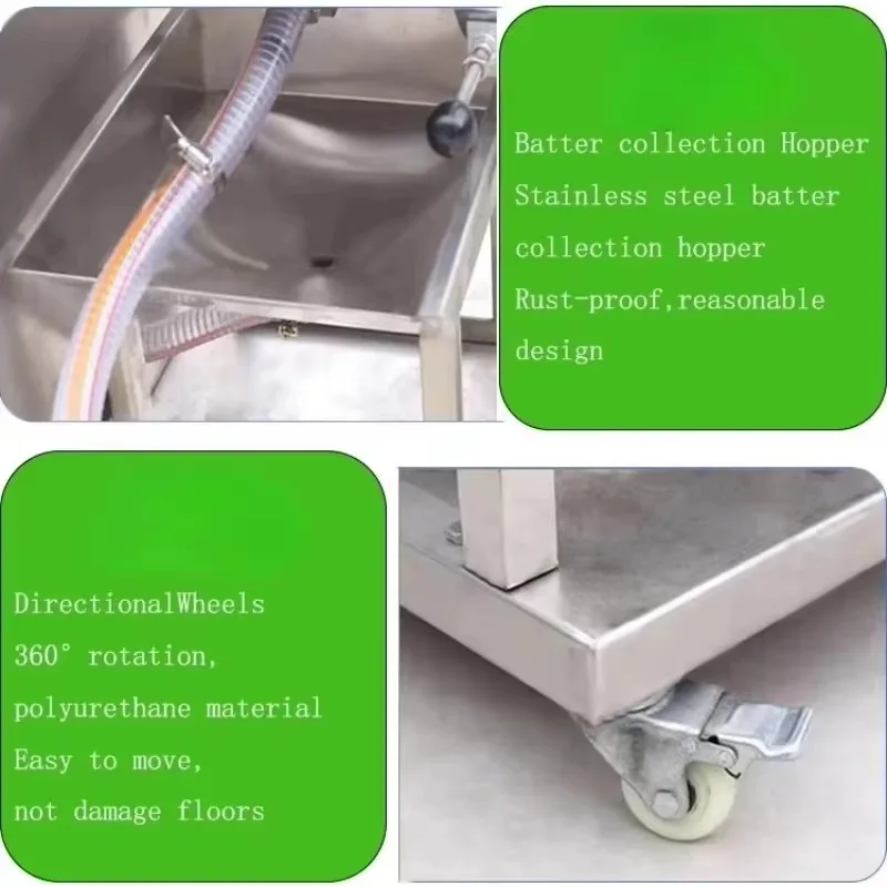 Automatic Roast Dough Pastry Sheet Machinery  Spring Roll Sheet Wrapper Making Machine