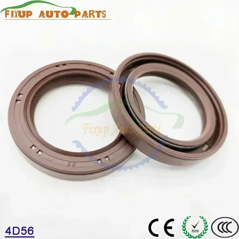 2~12PCS 4D56 Engine Camshaft Oil Seal Auto Transmission Oil Seal MD372536 For MITSUBISHI Engine Oil Gasket Car Accessories