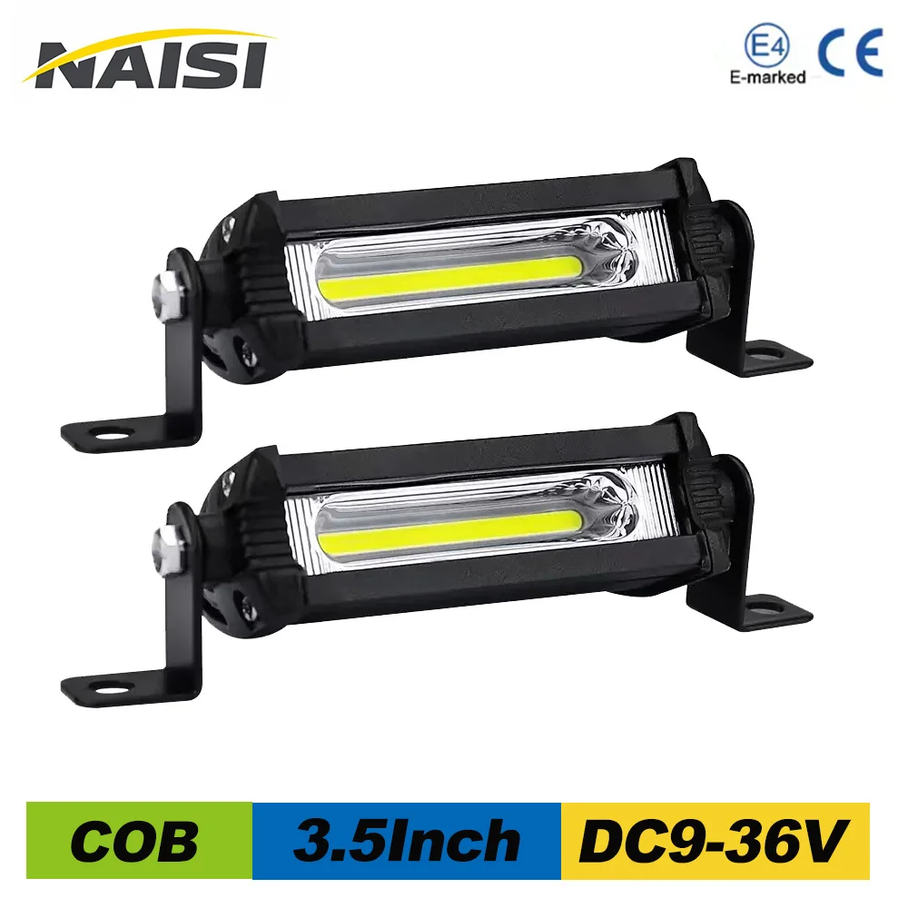 

Mini 4.5inch COB Worklight LED 12v Combo Beam Offroad Driving LED Light Bar for Offroader Truck Jeep ATV SUV Tractor Motorcycle