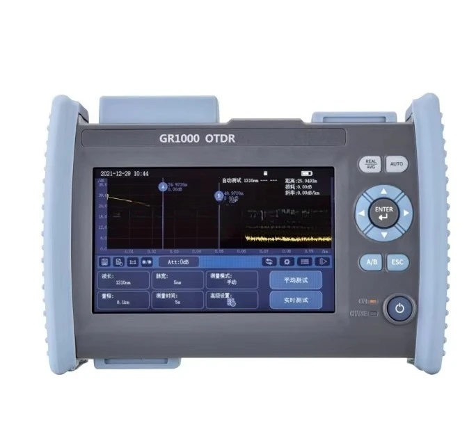 OTDR Fiber Optic Tester Optical Time Domain Reflectometer Cable Breakpoint Finder Attenuation Loss Detector Single Multi Mode