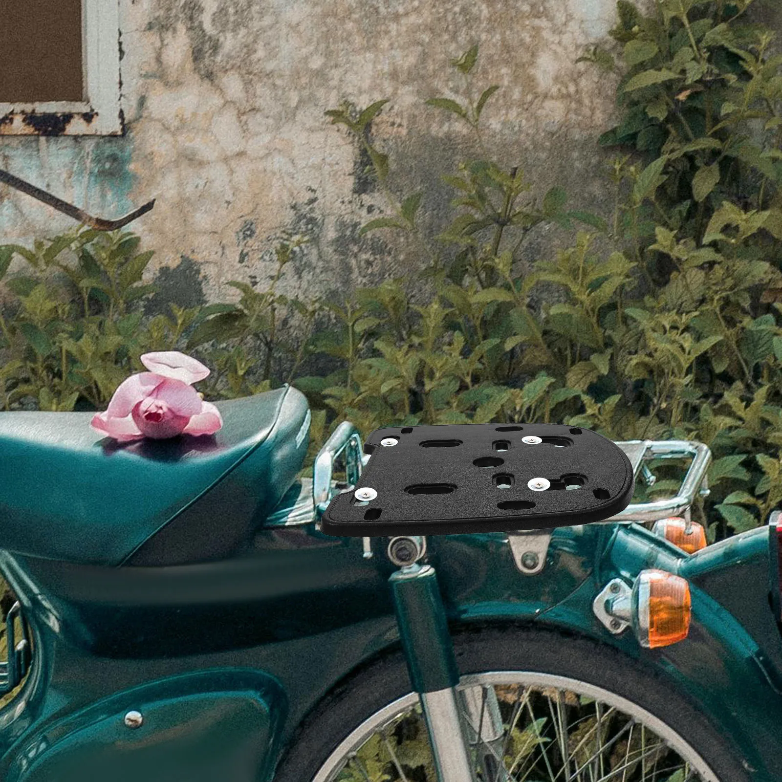 

Комплект креплений для заднего багажника мотоцикла: прочный монтажный набор из полипропилена и железа для крепления кофра/багажного ящика, надежный и устойчивый