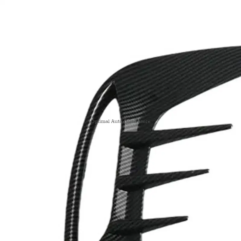  Specific ABS Wind Blade Bumper Cover Eyebrow Trim Featuring Quick Attach Decorative Housing Quick Fixing for MG3 2025