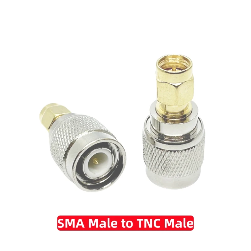 SMA to TNC Coax Adapter Kit SMA to TNC Male Plug Female Jack RF Coaxial Connector for Radio LTE Antenna Router