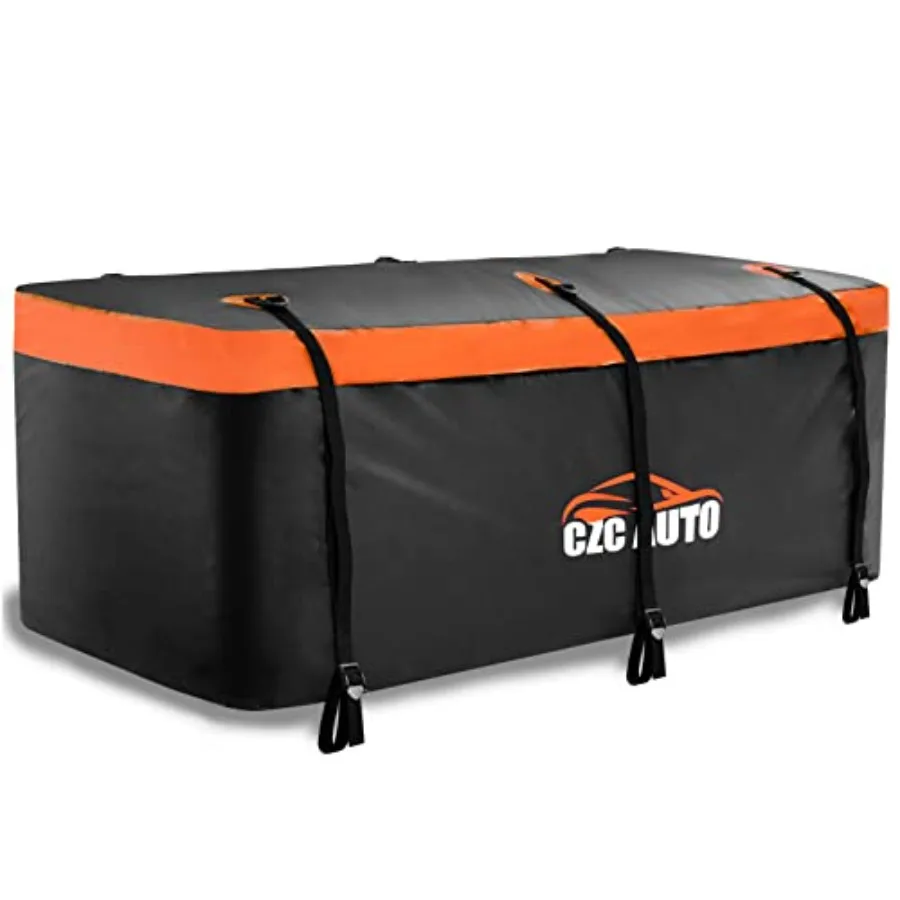 

Hitch Cargo Carrier Bag 20 cu. Feet Waterproof/Rainproof/Weatherproof Cargo Traveling Bag for Car Truck SUV Vans' Hitch Tray an