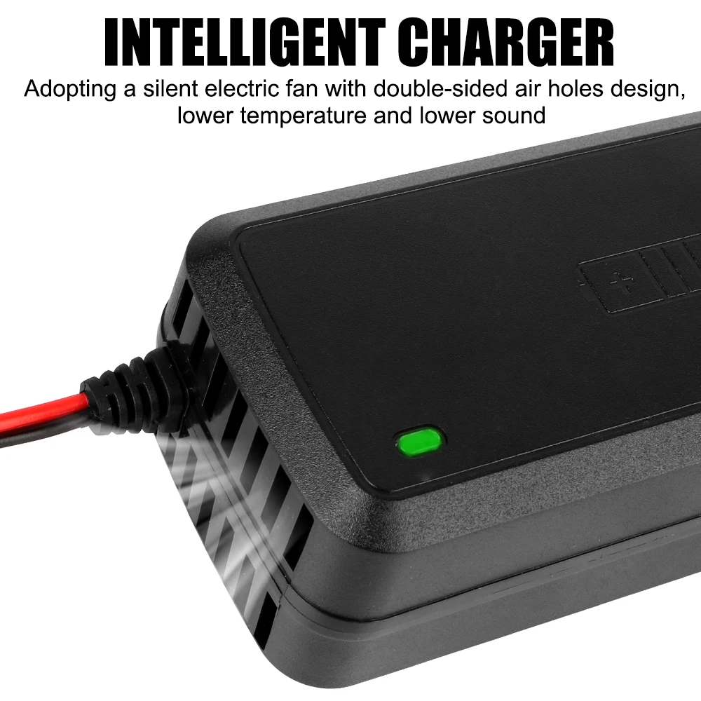 12V 5A Intelligent Fast Power Charging Full Automatic Car Battery Charger 3 Stages Lead Acid AGM GEL Battery-chargers