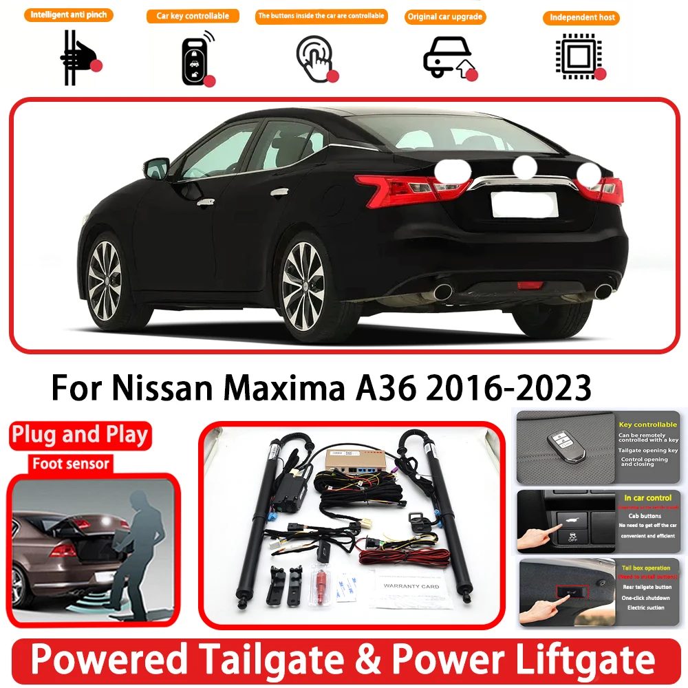 for Nissan Maxima A36 2016-2023 OEM Plug and Play Auto Powered Tailgate Power Liftgate Rear Trunk Opener System