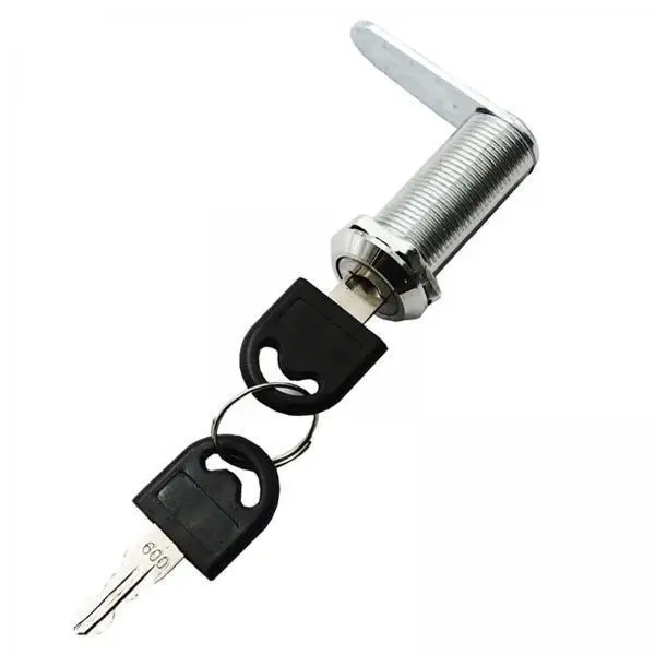 

Multipurpose Cabinet Cam Lock with Two Keys Durable Drawer Lock Zinc Alloy Replacement for Cupboard Wardrobe Tool Box Home