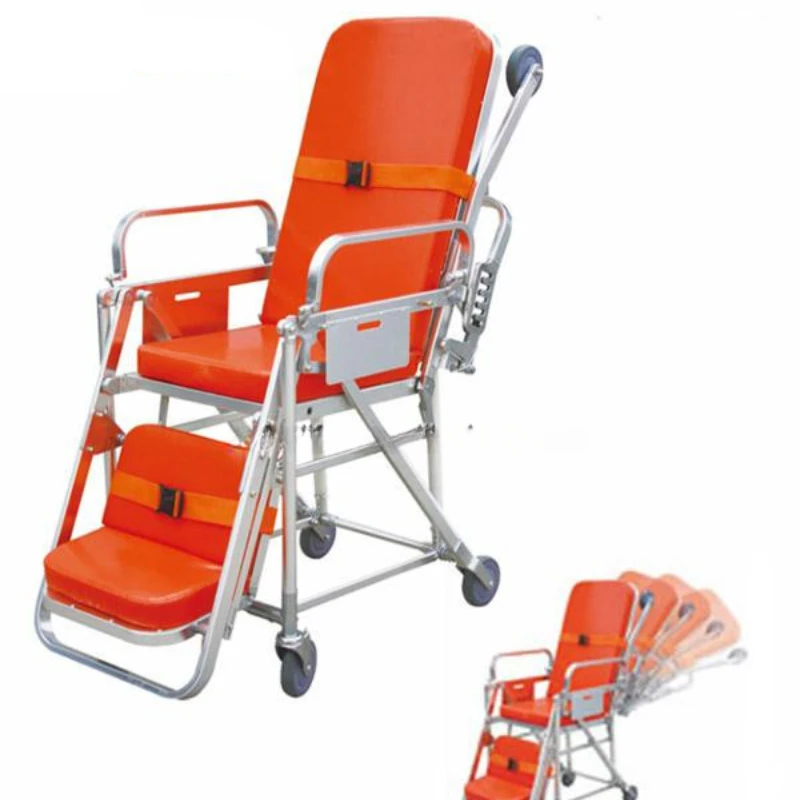 Multi functional folding hospital emergency aluminum automatic loading Ferno stretcher