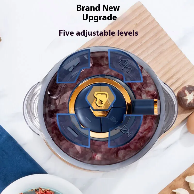 5L Electric Meat Grinders 304 Stainless Steel Food Crusher Multifunctional Vegetable Slicer Chopper Mincer Baby Food Processor