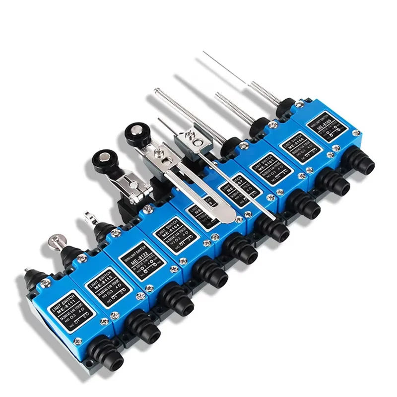 Limit Travel Switch Rotary Adjustable Roller Waterproof AC250V 5A NO NC ME-8108 ME8104 ME8107 ME8111 ME8112 ME8122 ME9101