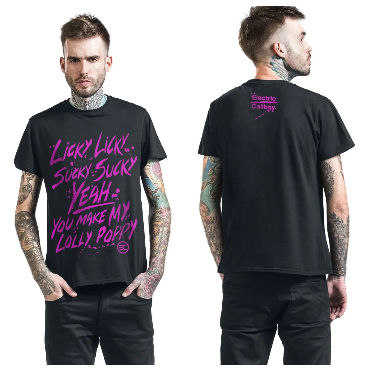New 2026 Hypa Hypa  Electric Callboy T-Shirt Men Women Vintage Metal Rock Band Graphic Tee 100% Cotton Summer Streetwear Top