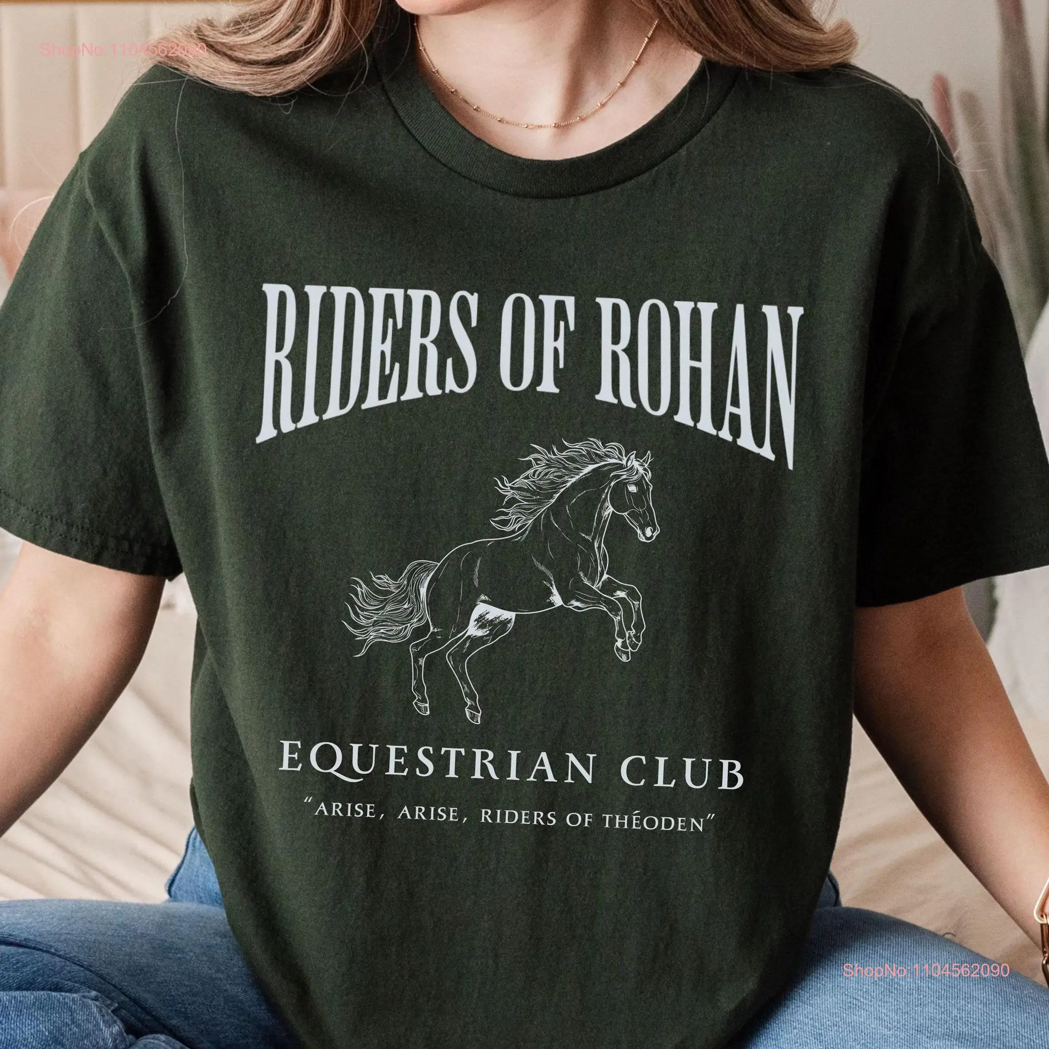 Riders of Rohan shirt Ringer Fantasy T Book Fandom Merch Light Academia Dark Booknerd Bookish for Bookworm