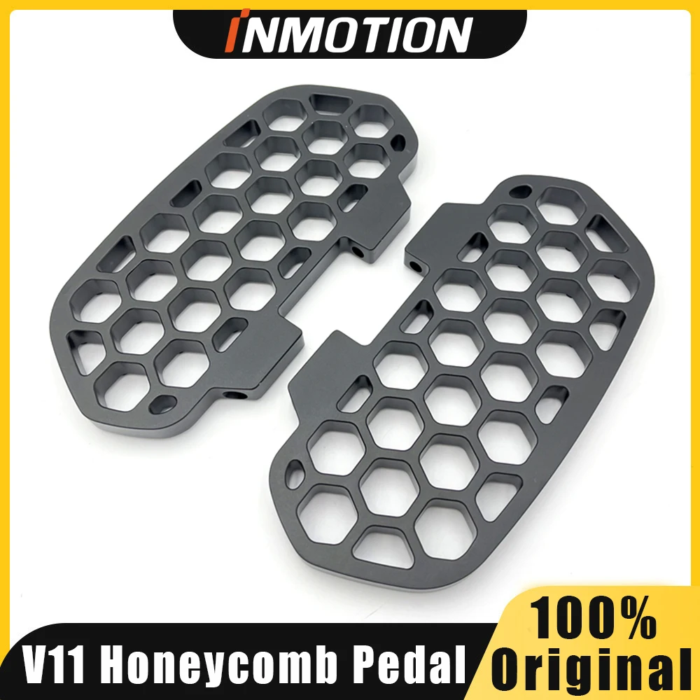 Original INMOTION Parts Honeycomb Pedals for INMOTION V11 V12 Unicycle Part Monowheel Scooter Metal Pedals Accessories