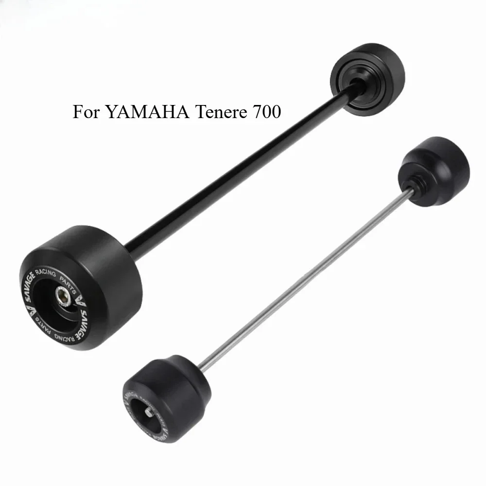 

Motorcycle Accessories Front and Rear Wheel Axle Anti-fall Rubber Protection Bar For YAMAHA Tenere 700 RALLY XTZ700/Rally