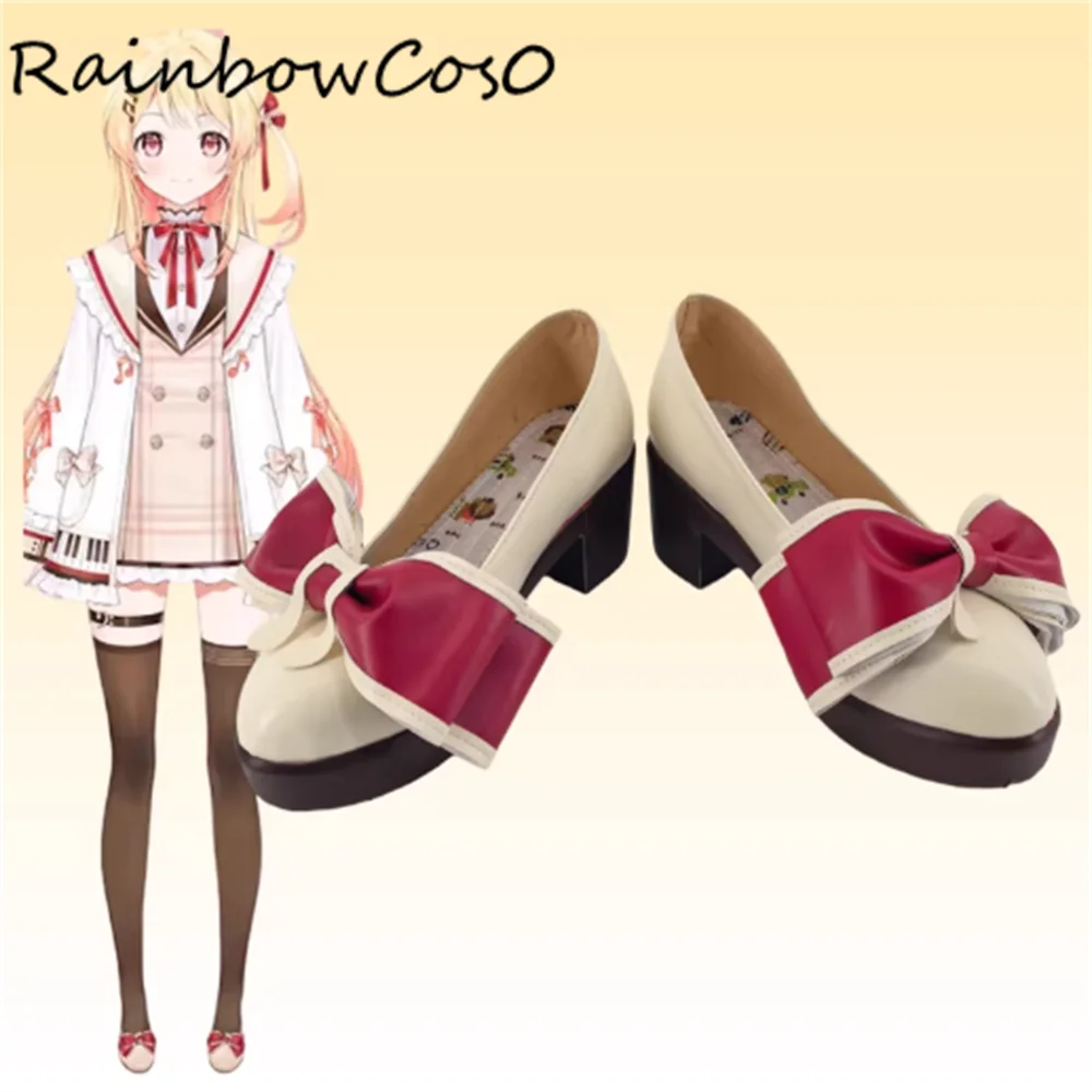 Otonose Kanade Virtual YouTuber VTuber Cosplay Shoes Boots Game Anime Halloween Christmas RainbowCos0 W5530