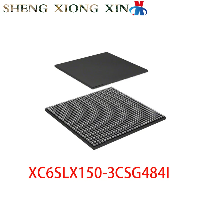 1pcs 100% NEW XC6SLX150-3CSG484I 484-FBGA Field Programmable Gate Array XC6SLX150 3CSG484I Integrated Circuit