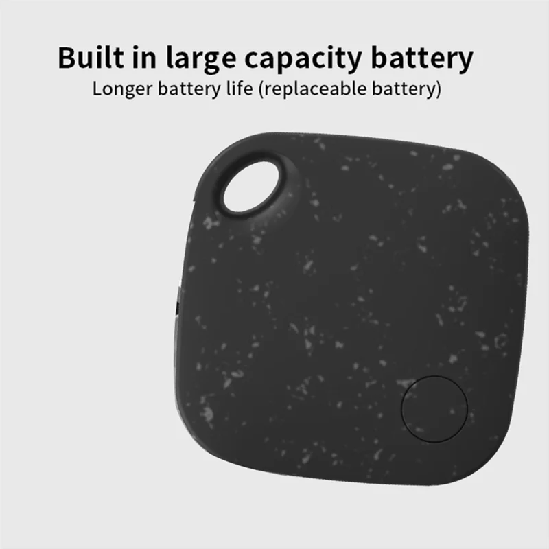 

N75R-Bluetooth GPS-трекер для домашних животных, ключи для Google Find My App для ключей, багажа, рюкзака черного цвета B