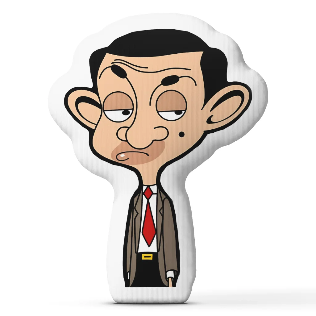 British Humor Mr. Beans Comedy Cushion Irregular Stuffed Throw Pillow Home Decor Gift Sofa Bed