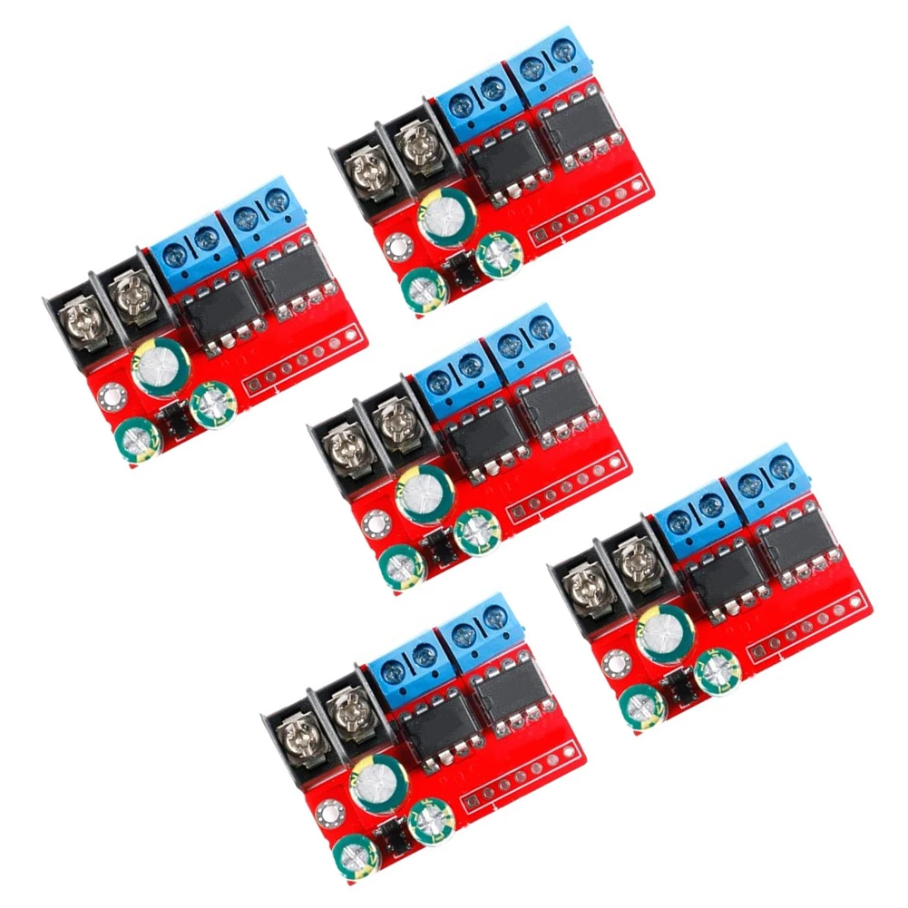 Dual Channel 5A DC Motor Driver with Remote Functionality and Signal Voltage Compatibility from 2.2V to 6V for MCU Integration