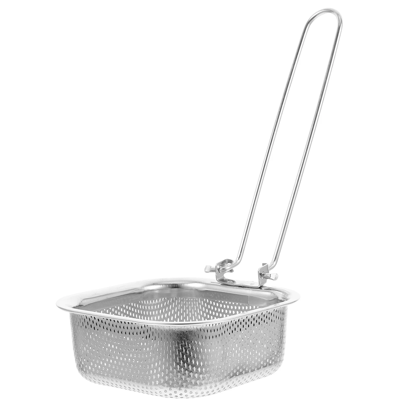 

Stainless Steel Noodle Spoon Colander Cooking Skimmer Fry Oil Filter Dumpling Strainer Mesh Basket Fine Handle Hot Pot Filter