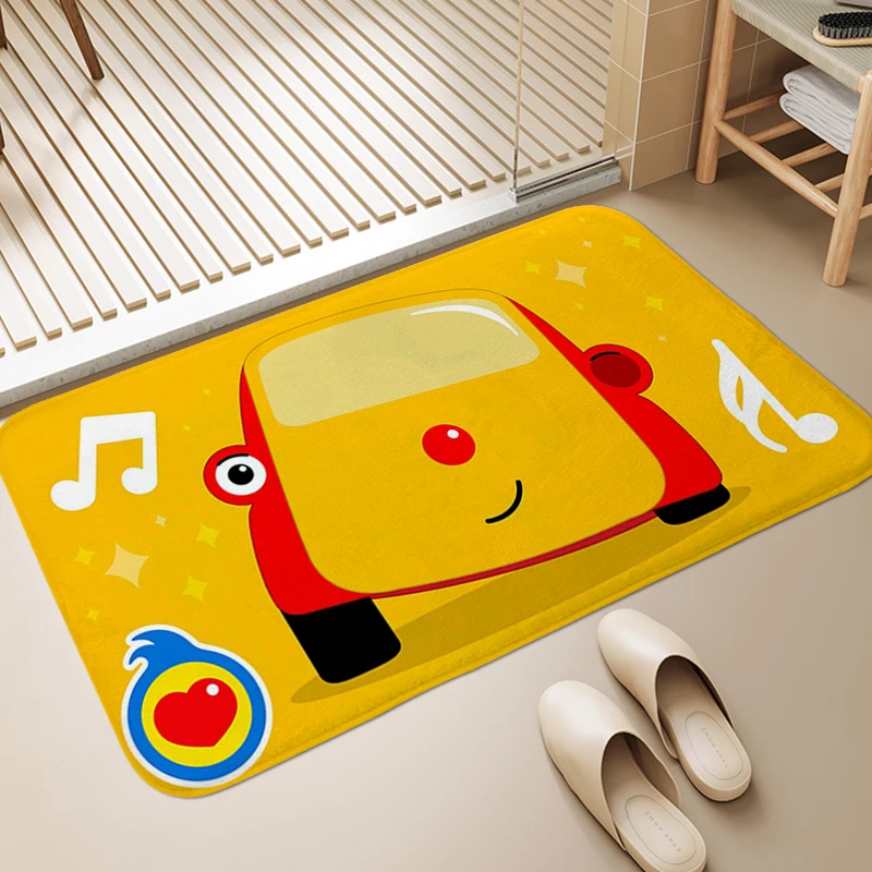 Children's Bedroom Carpet P-Plim Plim Cute Kids Room Rugs Toilet Hallway Foot Mat Modern Home Decoration Doormat Entrance Door