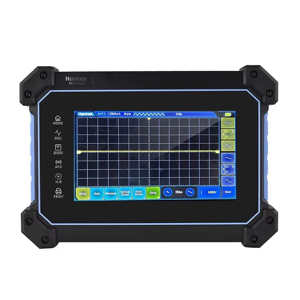 Hantek TO1112C Digital Oscilloscope 2 Channel 110MHz 250MSa/s 8M Memory Touch Screen Multi-function Test Equipment